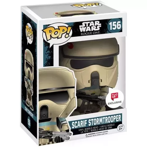 Funko Pop! Scarif Stormtrooper #156 Squad Leader Star Wars Rogue One Box