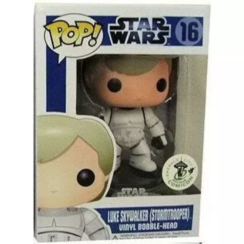 Funko Pop! Luke Skywalker (Stormtrooper) #16 Star Wars Box