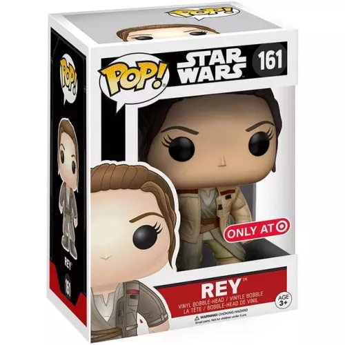 Funko Pop! Rey #161 with Jacket Star Wars Vinyl Figure Box