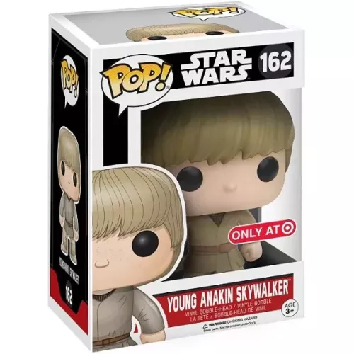 Funko Pop! Young Anakin Skywalker #162 Star Wars Vinyl Figure Box