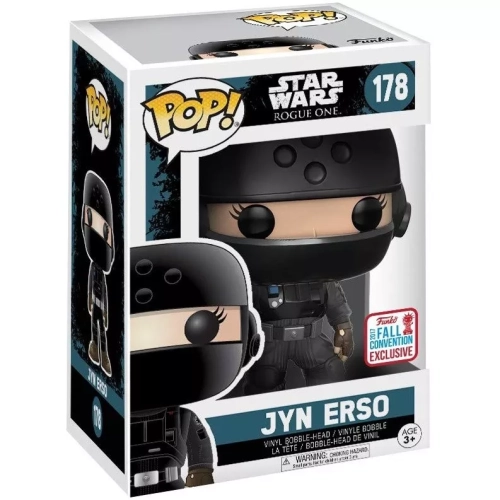 Funko Pop! Jyn Erso #178 in Disguise Star Wars Rogue One Box