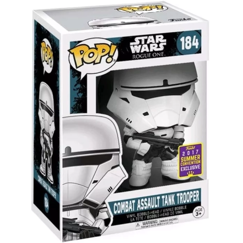 Funko Pop! Combat Assault Tank Trooper #184 Star Wars Rogue One Box