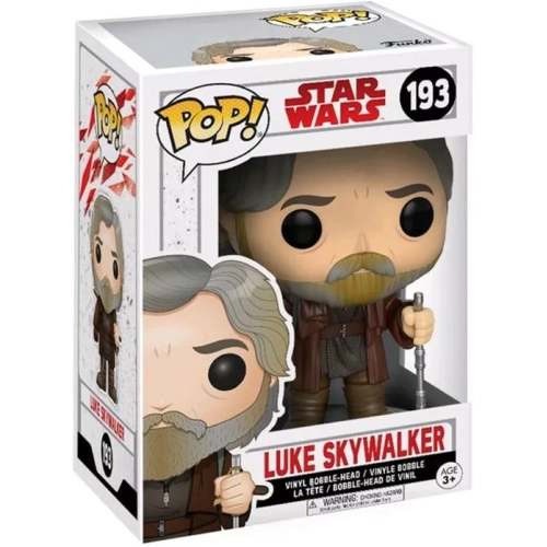 Funko Pop! Luke Skywalker #193 Cane Star Wars Vinyl Figure Box