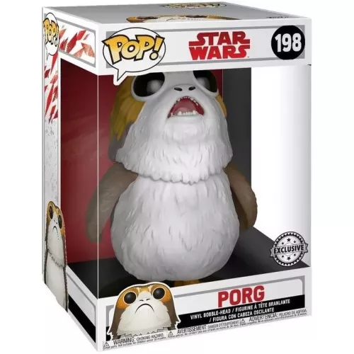 Funko Pop! Porg #198 10 Inch Star Wars Vinyl Figure Box