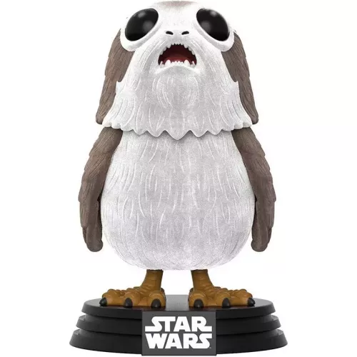 Funko Pop! Porg #198 Open Mouth Chase Flocked Star Wars