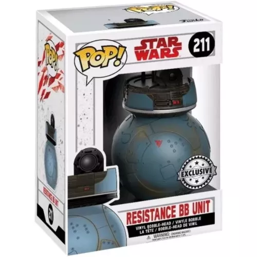 Funko Pop! Resistance BB Unit #211 Star Wars Vinyl Figure Box
