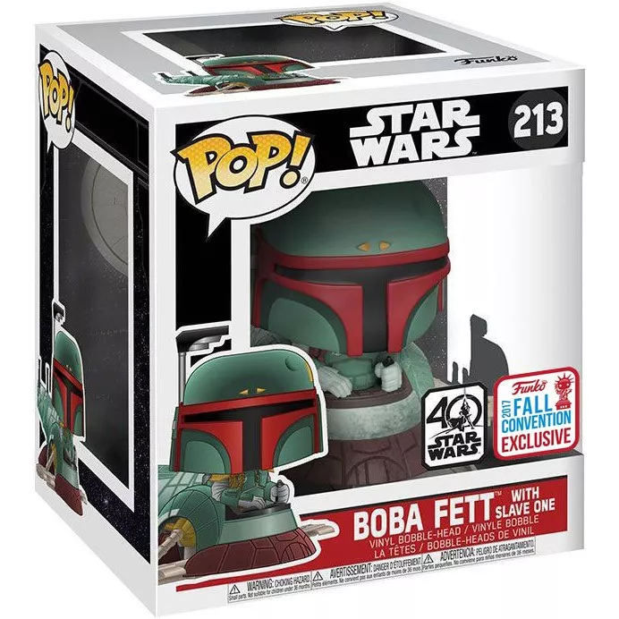 Boba Fett with Slave One Box