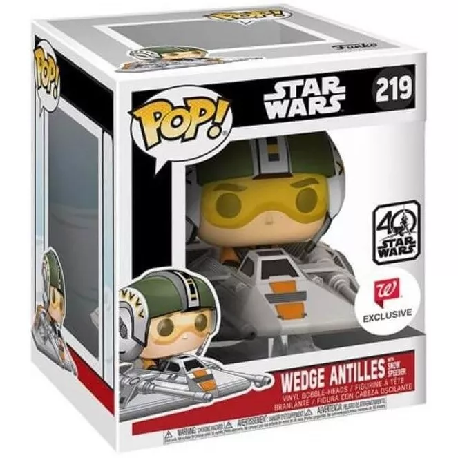 Wedge Antilles with Snow Speeder Box