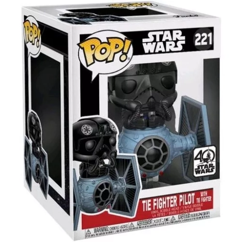 Funko Pop! TIE Fighter Pilot #221 with TIE Fighter Box
