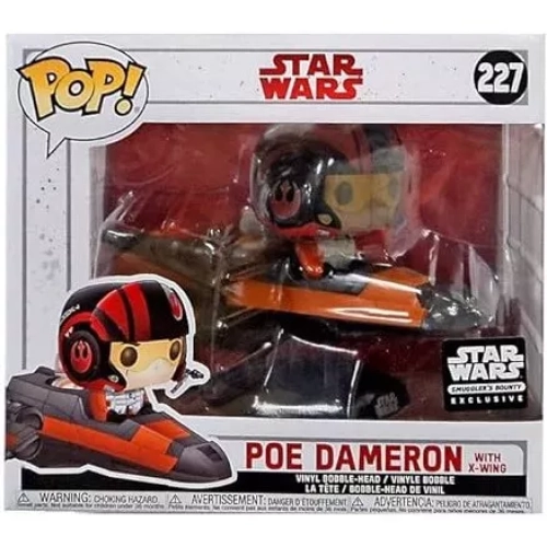Funko Pop! Poe Dameron with X-Wing #227 Star Wars Vinyl Figure Box