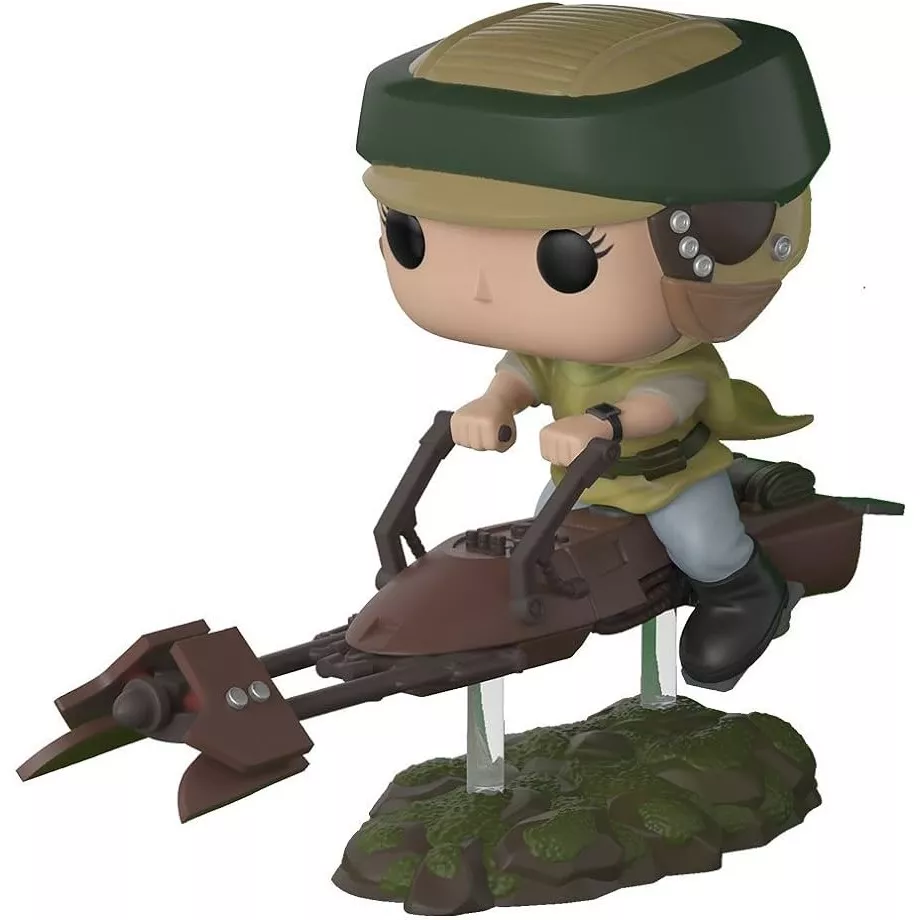 Princess Leia with Speeder Bike