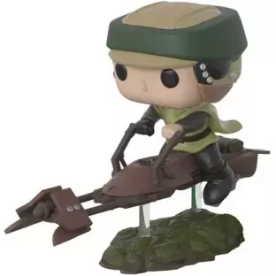 Luke Skywalker with Speeder Bike
