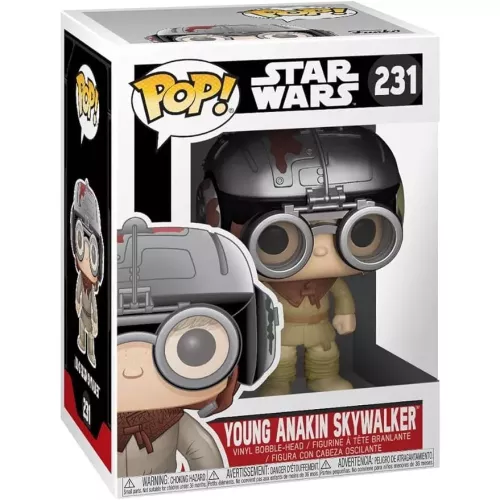 Funko Pop! Young Anakin Skywalker #231 Star Wars Vinyl Figure Box