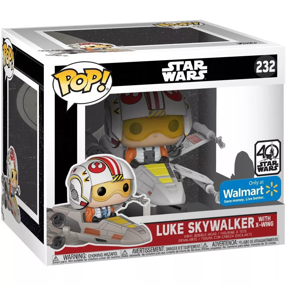 Luke Skywalker with X-Wing Box