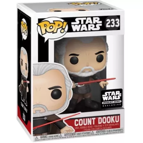 Funko Pop! Count Dooku #233 Star Wars Vinyl Figure Box