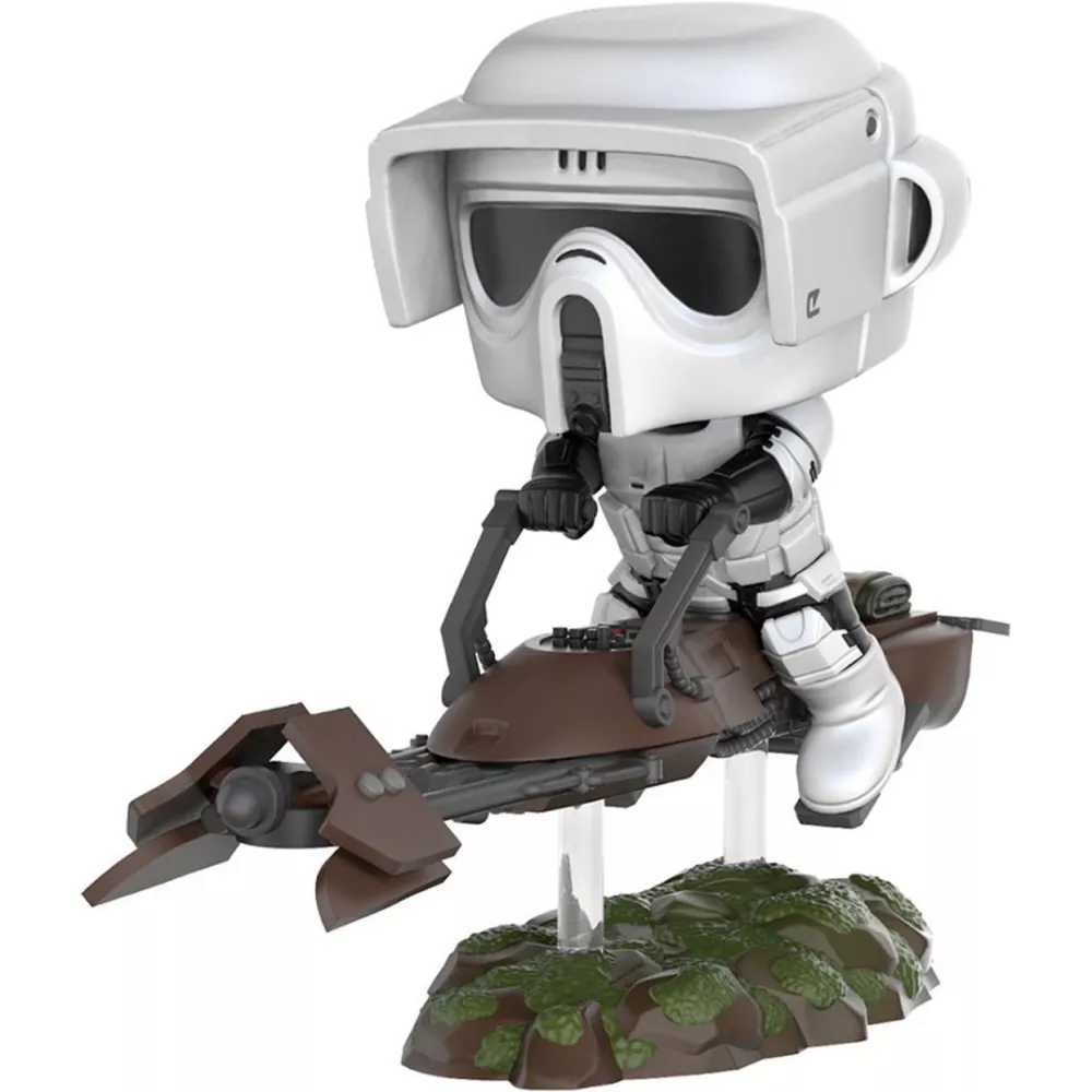 Scout Trooper with Speeder Bike