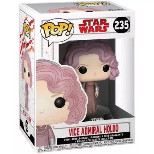 Funko Pop! Vice Admiral Holdo #235 Star Wars Vinyl Figure Box