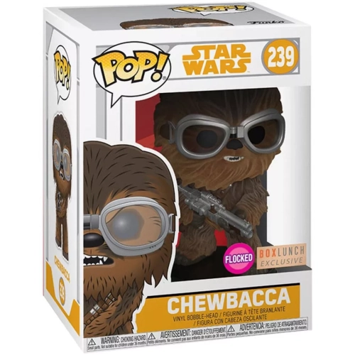 Funko Pop! Chewbacca #239 Flocked Star Wars Vinyl Figure Box