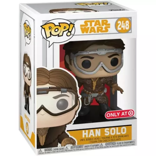 Funko Pop! Han Solo #248 Googles Star Wars Vinyl Figure Box