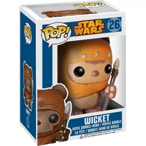 Funko Pop! Wicket #26 Star Wars Vinyl Figure Box