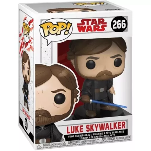 Funko Pop! Luke Skywalker #266 Star Wars Vinyl Figure Box