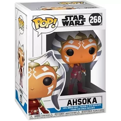 Funko Pop! Ahsoka #268 Star Wars Vinyl Figure Box