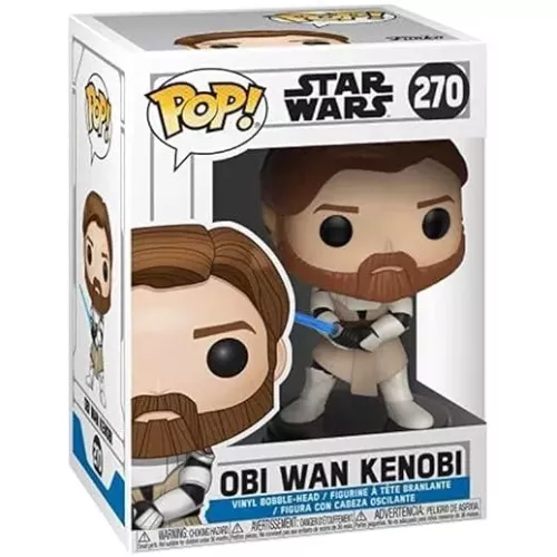 Funko Pop! Obi Wan Kenobi #270 Star Wars Vinyl Figure Box