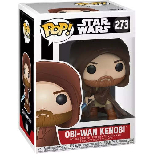 Funko Pop! Obi-Wan Kenobi #273 Hooded Star Wars Vinyl Figure Box