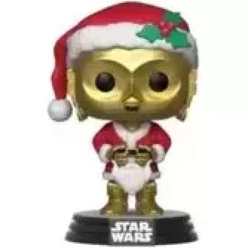 Funko Pop! C-3PO #276 Santa Star Wars Vinyl Figure