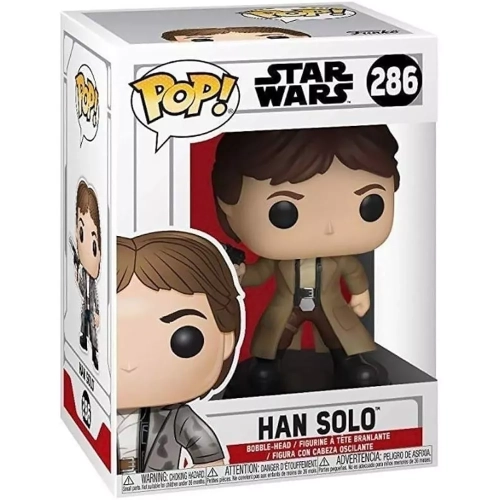 Funko Pop! Han Solo #286 Endor Star Wars Vinyl Figure Box