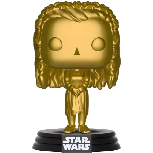 Funko Pop! Princess Leia #287 Ewok Village Metallic Gold