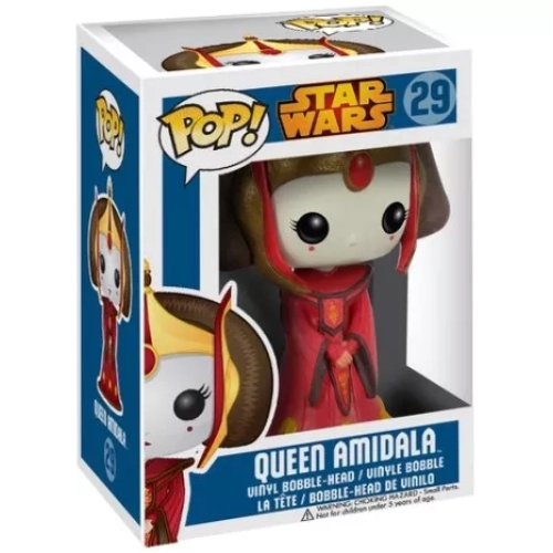 Funko Pop! Queen Amidala #29 Star Wars Vinyl Figure Box