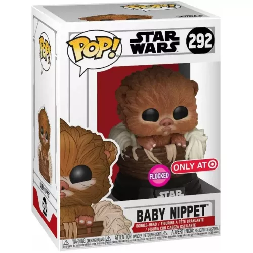 Funko Pop! Baby Nippet #292 Flocked Star Wars Vinyl Figure Box