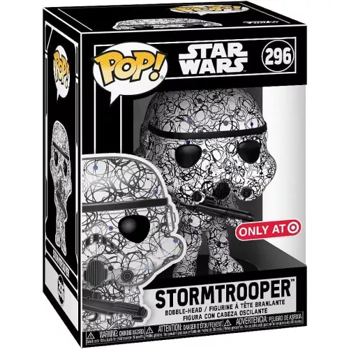 Funko Pop! Stormtrooper #296 Futura Star Wars Vinyl Figure Box