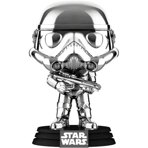 Funko Pop! Stormtrooper #296 Chrome Silver Star Wars