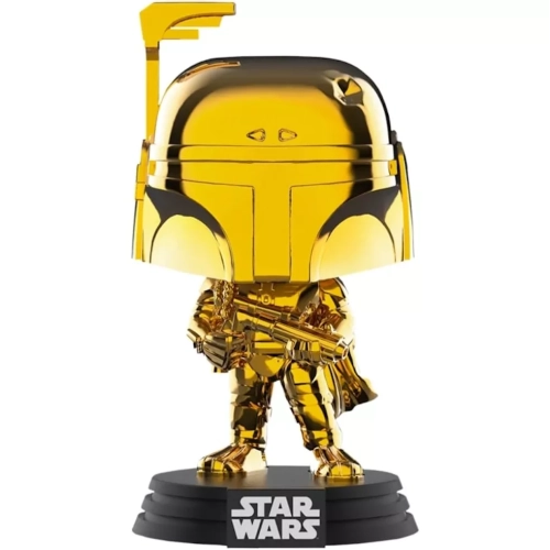 Funko Pop! Boba Fett #297 Gold Chrome Star Wars Vinyl Figure