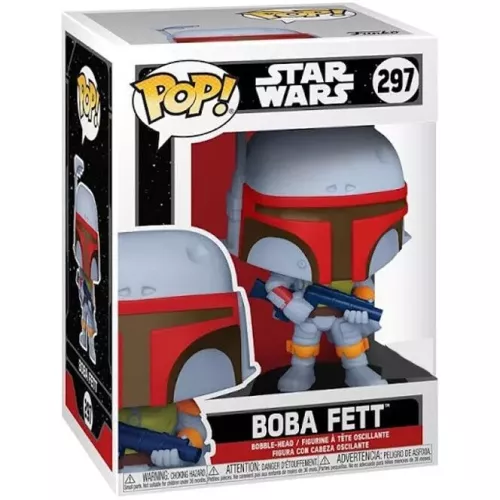 Funko Pop! Boba Fett #297 Retro Star Wars Vinyl Figure Box