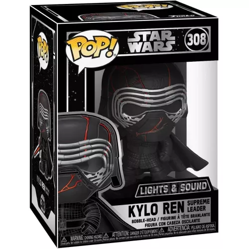 Funko Pop! Kylo Ren Supreme Leader #308 Lights & Sound! Box