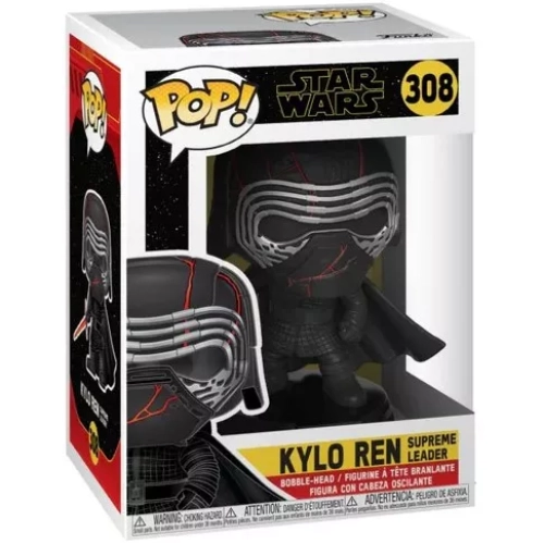 Funko Pop! Kylo Ren Supreme Leader #308 Star Wars Vinyl Figure Box
