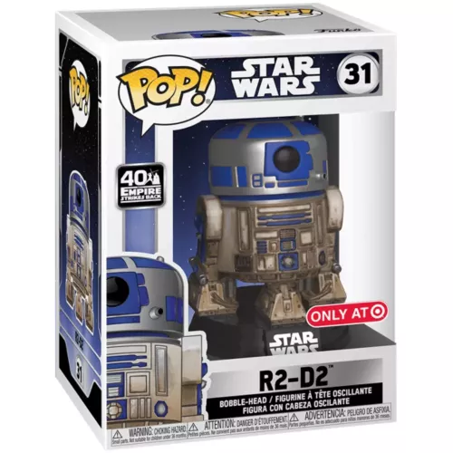 Funko Pop! R2-D2 #31 Dagobah Star Wars Vinyl Figure Box