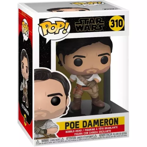 Funko Pop! Poe Dameron #310 Star Wars Vinyl Figure Box