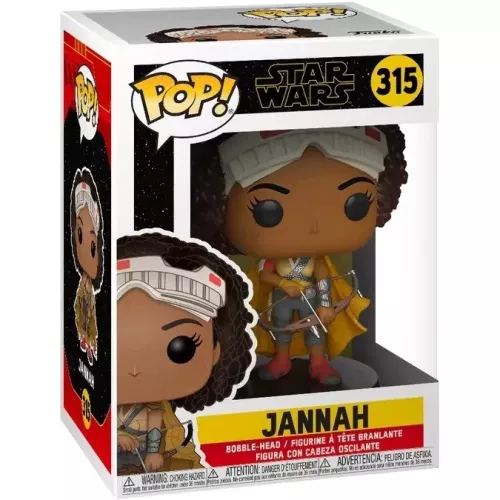 Funko Pop! Jannah #315 Star Wars Vinyl Figure Box