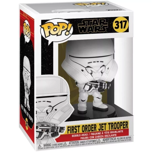 Funko Pop! First Order Jet Trooper #317 Star Wars Vinyl Figure Box