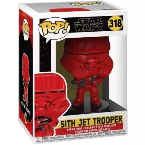 Funko Pop! Sith Jet Trooper #318 Star Wars Vinyl Figure Box