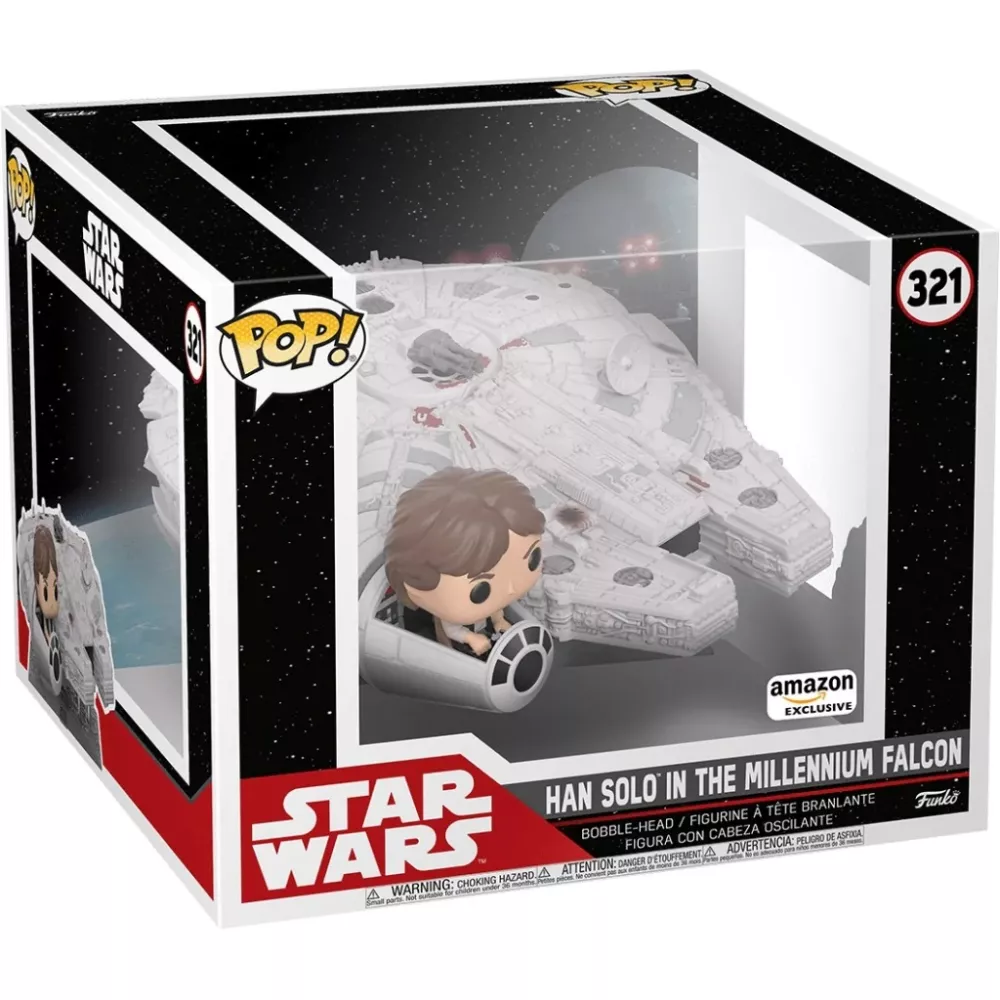 Han Solo in the Millennium Falcon Box
