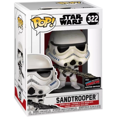 Funko Pop! Sandtrooper #322 Star Wars Vinyl Figure Box