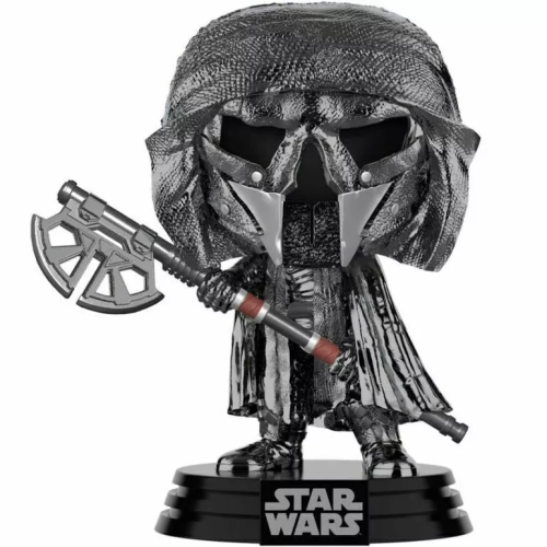Funko Pop! Knight of Ren (Long Axe) #325 Hematite Chrome