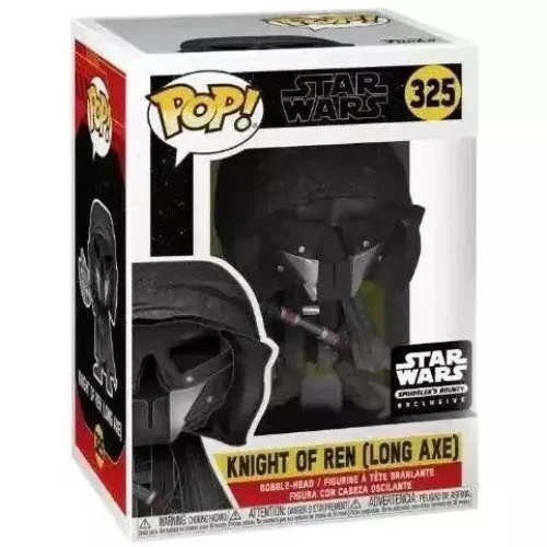 Funko Pop! Knight of Ren (Long Axe) #325 Star Wars Box