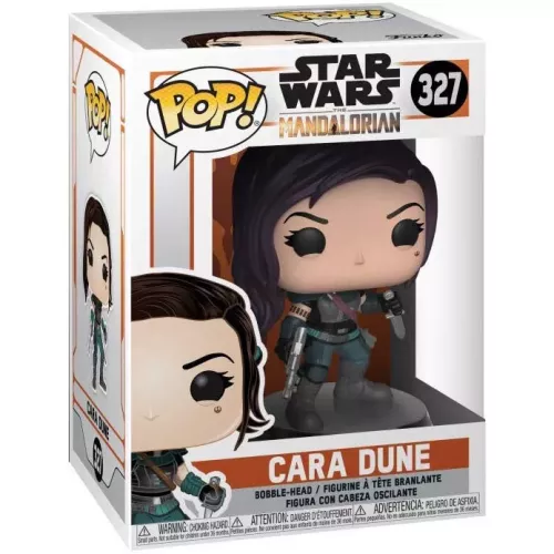 Funko Pop! Cara Dune #327 Star Wars The Mandalorian Box