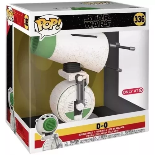 Funko Pop! D-0 #336 10 Inch Star Wars Vinyl Figure Box